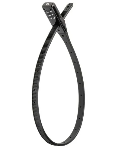 Zipper slot Axa 53cm/10mm - zwart