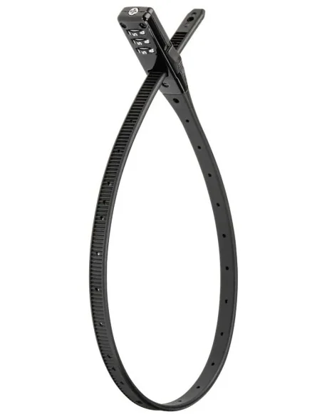 Zipper slot Axa 53cm/10mm - zwart