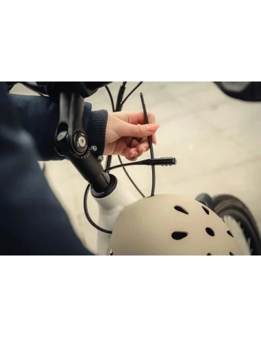 Zipper slot Axa 53cm/10mm - zwart