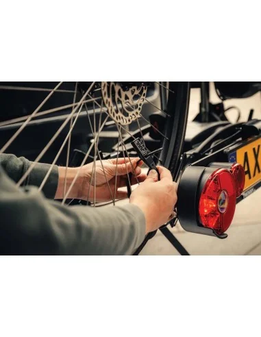 Zipper slot Axa 53cm/10mm - zwart