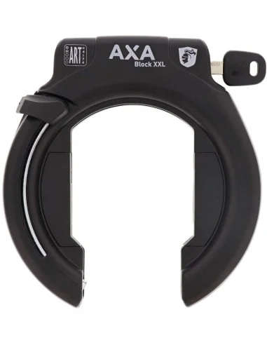Ringslot Axa Block XXL - zwart (op kaart)