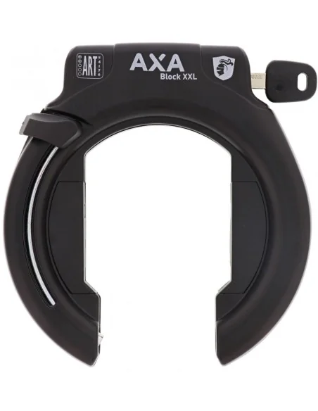 Ringslot Axa Block XXL - zwart (op kaart)