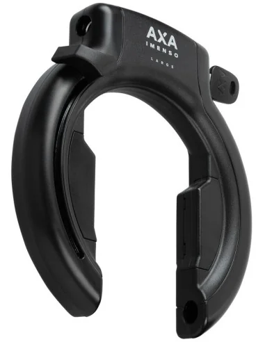 Ringslot Axa Imenso Large Retractable - zwart