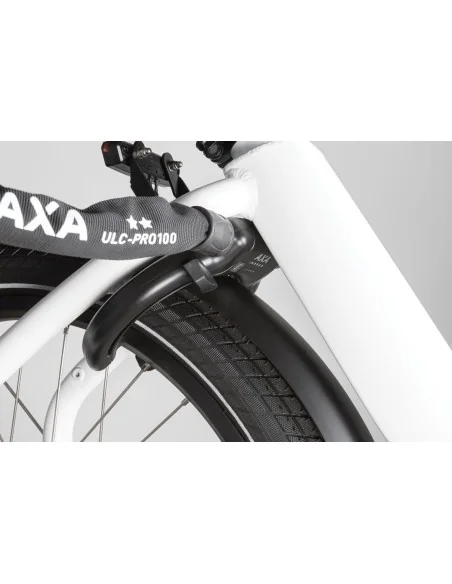 Ringslot Axa Imenso Large Retractable - zwart
