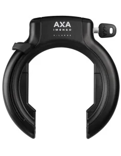 Ringslot Axa Imenso X Large Retractable - zwart