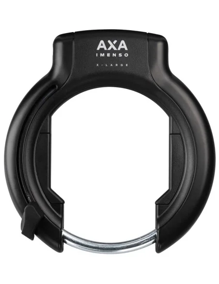 Ringslot Axa Imenso X Large Retractable - zwart