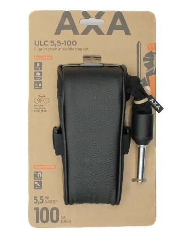 Insteekketting Axa ULC 100/5,5 - zwart