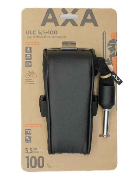 Insteekketting Axa ULC 100/5,5 - zwart