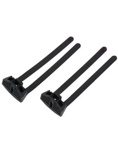 Ringslot Axa bevestigingsset Flex - zwart