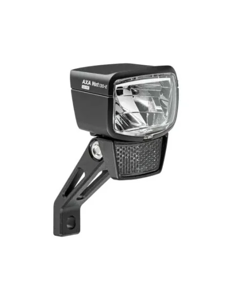 Koplamp Axa 130 E-BIKE 6-12V - zwart