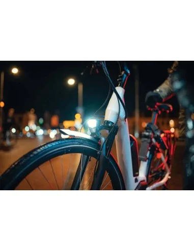 Koplamp Axa 130 E-BIKE 6-12V - zwart