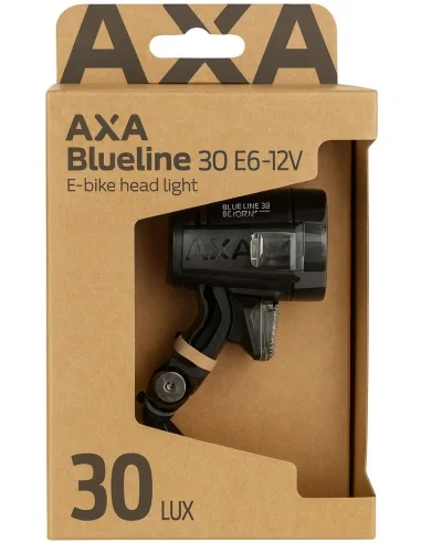Koplamp Axa Blueline30 E-bike - zwart