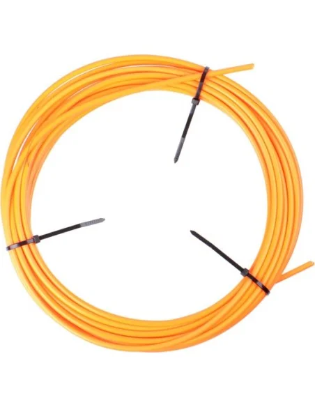 Buitenkabel (rem) Elvedes met teflon voering ø4,9mm - 10 meter op rol - neon oranje
