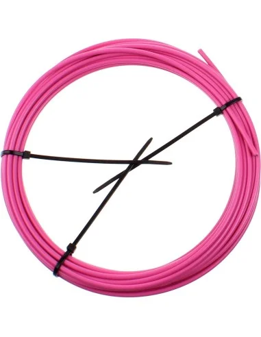 Buitenkabel (rem) Elvedes met teflon voering ø4,9mm - 10 meter op rol - roze