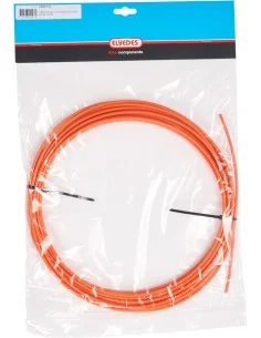 Buitenkabel (rem) Elvedes met teflon voering ø4,9mm - 10 meter op rol - oranje 2