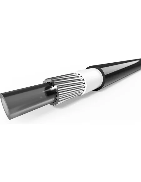 Buitenkabel (rem) Elvedes met teflon voering ø4,9mm - 10 meter op rol - oranje