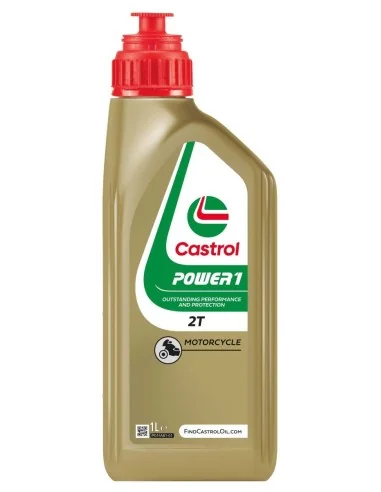 2 takt olie Castrol Power 1 - vol syntetisch - 1 liter