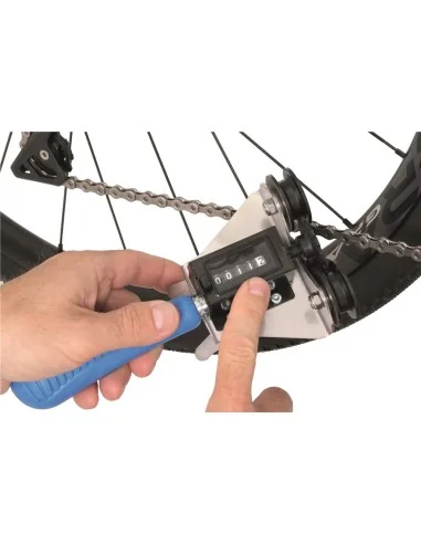 Teller Cyclus Kettingschakels - zwart/blauw