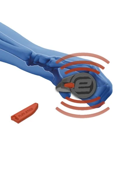 Handvatset Ergotec EG-Active Flex 135/135 mm - zwart