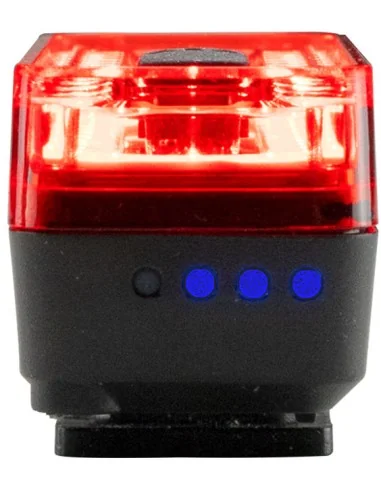 Achterlicht Simson USB-C LED lamp pocket - rood