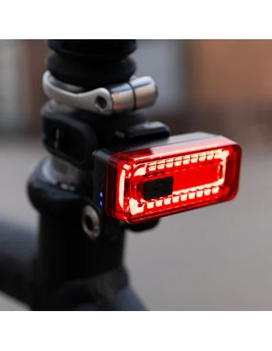 Achterlicht Simson USB-C LED lamp pocket - rood