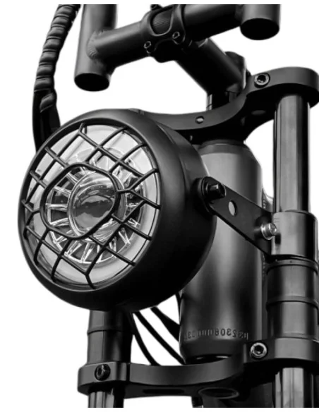 Fatbike koplamp IKZILIGHT Bulls-Eye - zwart