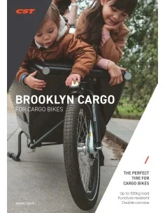 Buitenband CST Brooklyn Pro Cargo 26 x 2.15 / 55-559 - zwart met reflectie 2