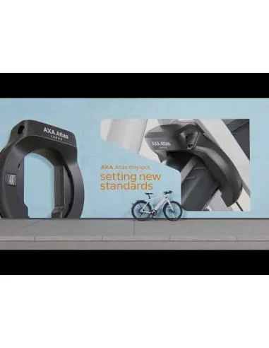 Ringslot Axa Atlas - zwart - ART2 (werkplaatsverpakking)