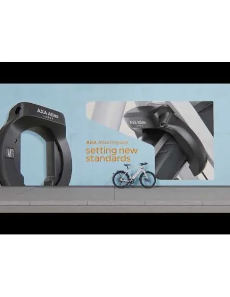 Ringslot Axa Atlas - zwart - ART2 (werkplaatsverpakking)