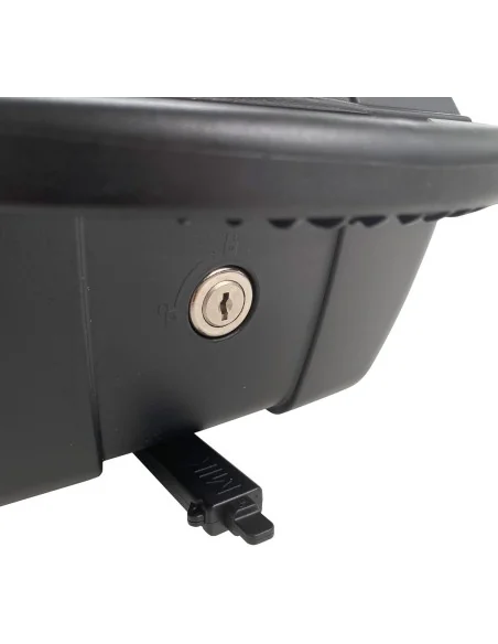 Polisport Topkoffer - Voor fietsen met MIK of MIK-HD bevestigingssysteem -11L - Zwart