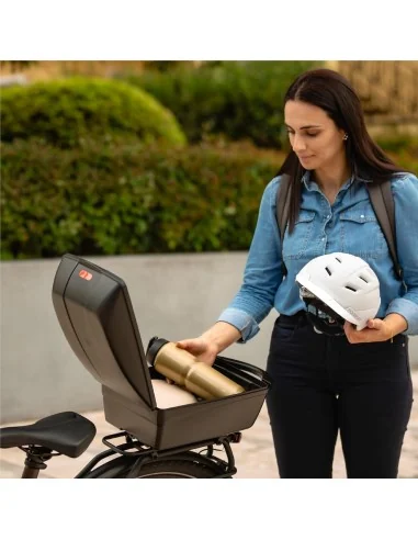 Polisport Topkoffer - Voor fietsen met MIK of MIK-HD bevestigingssysteem -11L - Zwart