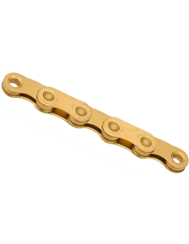 Ketting 12 speed KMC X Flat TiN Gold x 126L Waxed