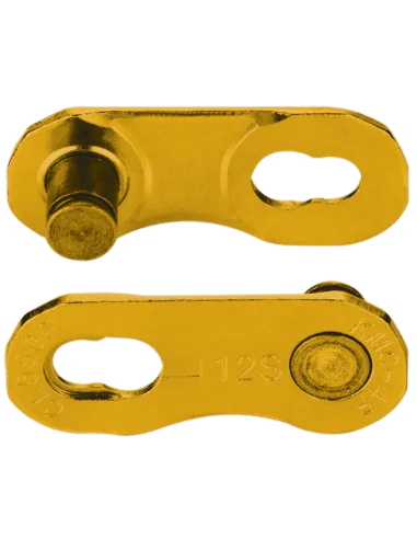 Ketting 12 speed KMC X Flat TiN Gold x 126L Waxed
