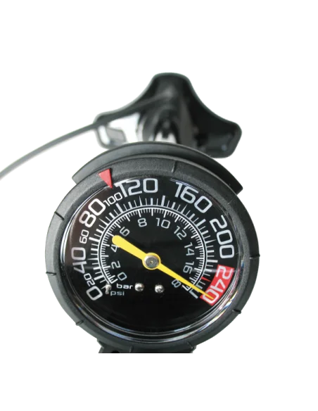 VAR Voetpomp Superspark Magnum Air Force - zwart