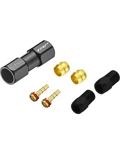 Hydraulische remleidng verlengkit ø5,5 mm Tektro incl 2x wartel/insert/olijf