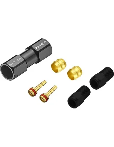 Hydraulische remleidng verlengkit ø5,5 mm Tektro incl 2x wartel/insert/olijf