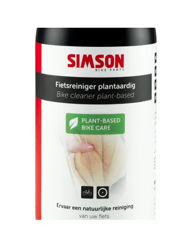 Fietsreiniger Simson plantaardig - zwart