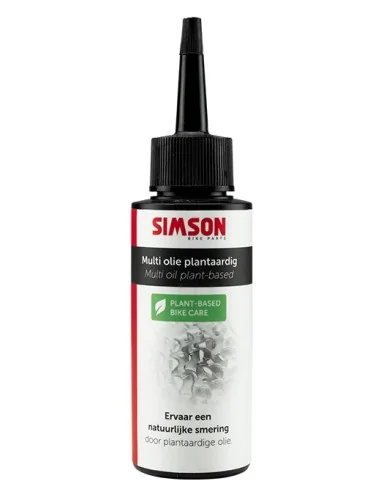 Multi olie Simson plantaardig - zwart/rood