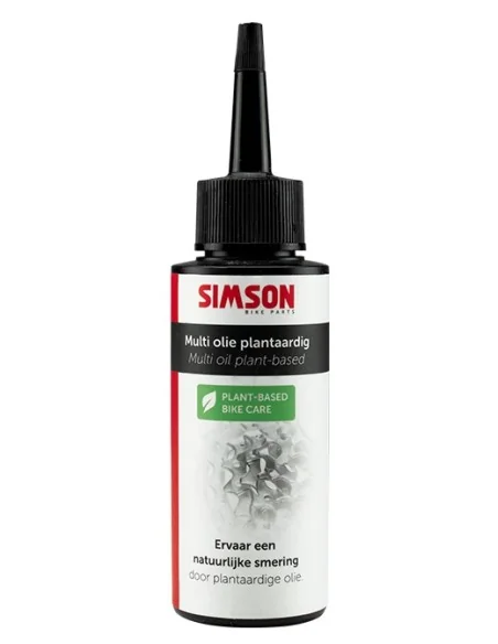Multi olie Simson plantaardig - zwart/rood