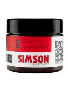 Lagervet Simson plantaardig - zwart/rood 2