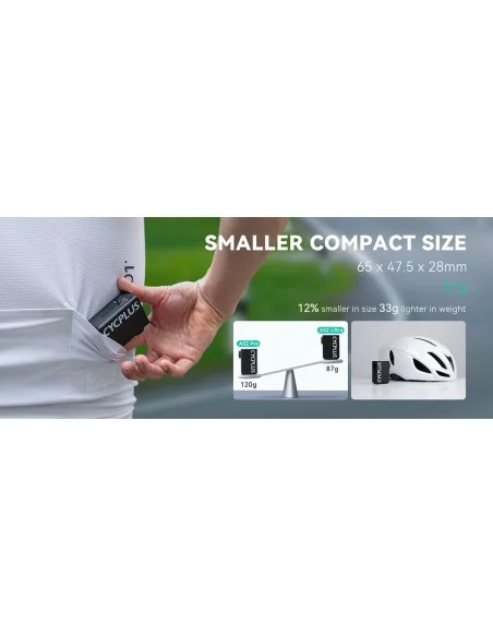 Elektrische accupomp Cycplus AS2 Ultra - zwart