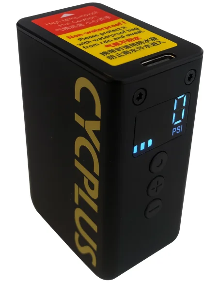 Elektrische accupomp Cycplus AS2 Ultra - zwart