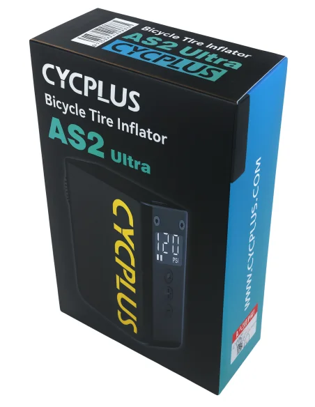 Elektrische accupomp Cycplus AS2 Ultra - zwart