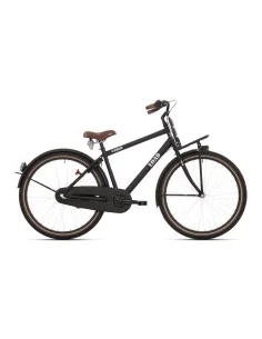 Kinderfiets Bikefun Load 20 inch met remnaaf - Mat Zwart