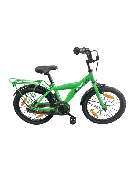 Kinderfiets Bikefun Boost 18 inch met remnaaf - Groen
