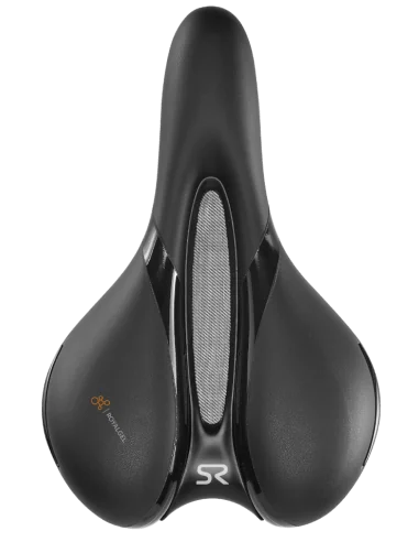 Fietszadel Selle Royal Respiro Moderate 60° - zwart