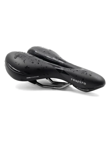 Fietszadel Selle Royal Respiro Moderate 60° - zwart