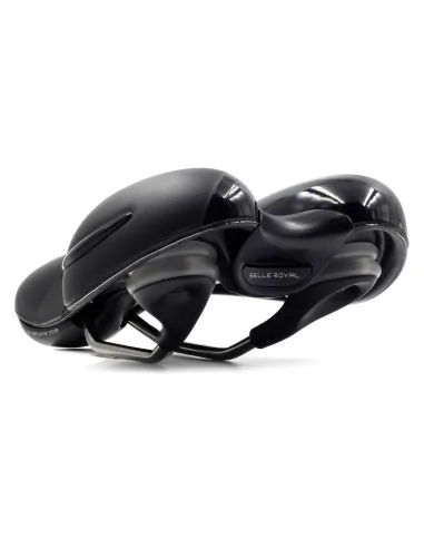 Fietszadel Selle Royal Respiro Moderate 60° - zwart
