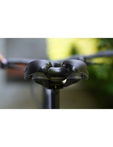 Fietszadel Selle Royal Respiro Moderate 60° - zwart