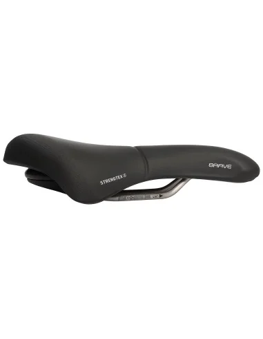 Fietszadel Selle Royal Brave Moderate 60° - zwart